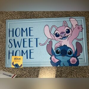 Disney Stitch and Angel Rubber Doormat
